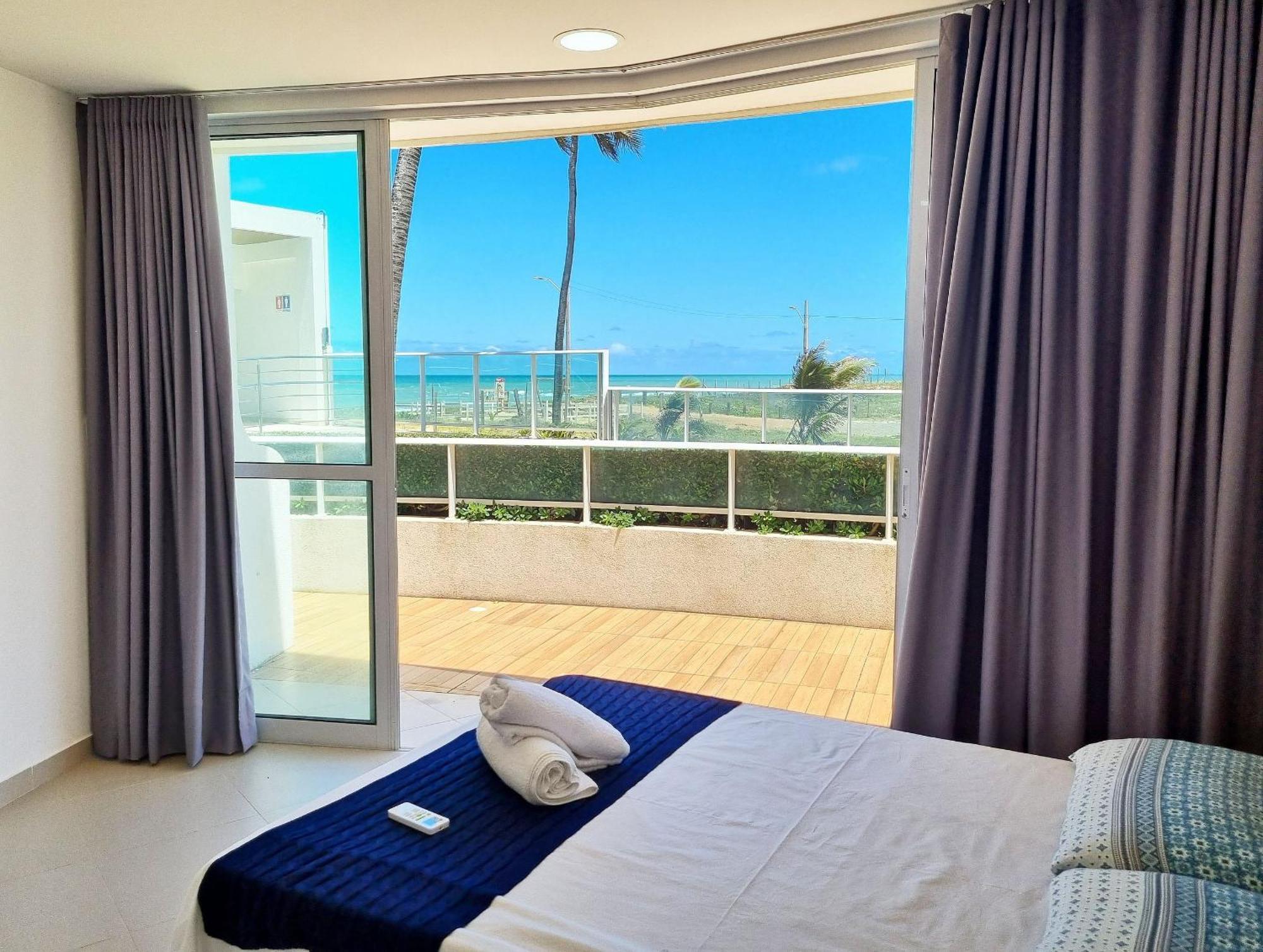Areias Do Mar | 2 Quartos, Terraco Frente Mar A102 Барра-ди-Сан-Мигел Экстерьер фото